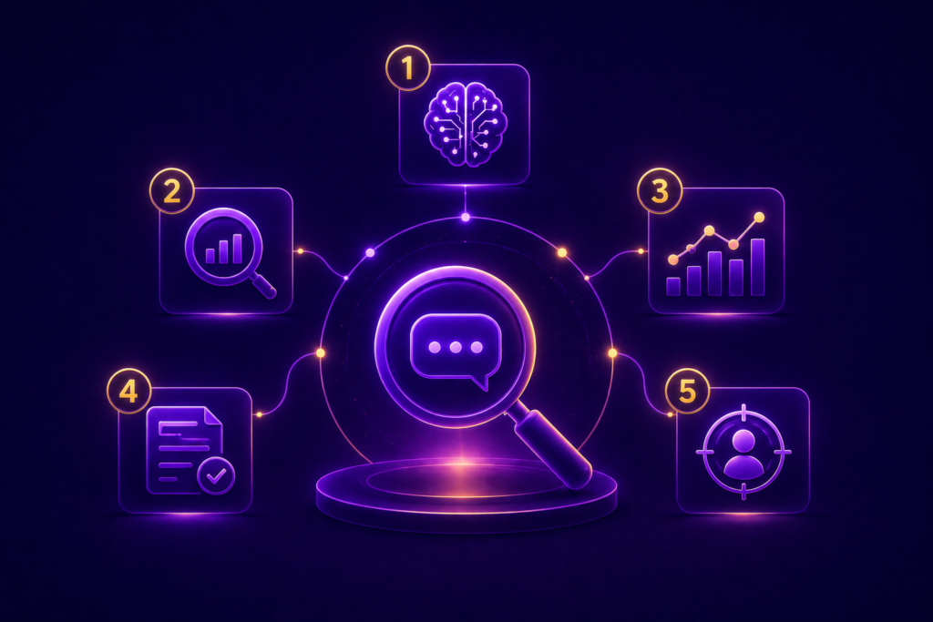 Top 5 Tools for Prompts Tracking and LLM SEO in 2025
