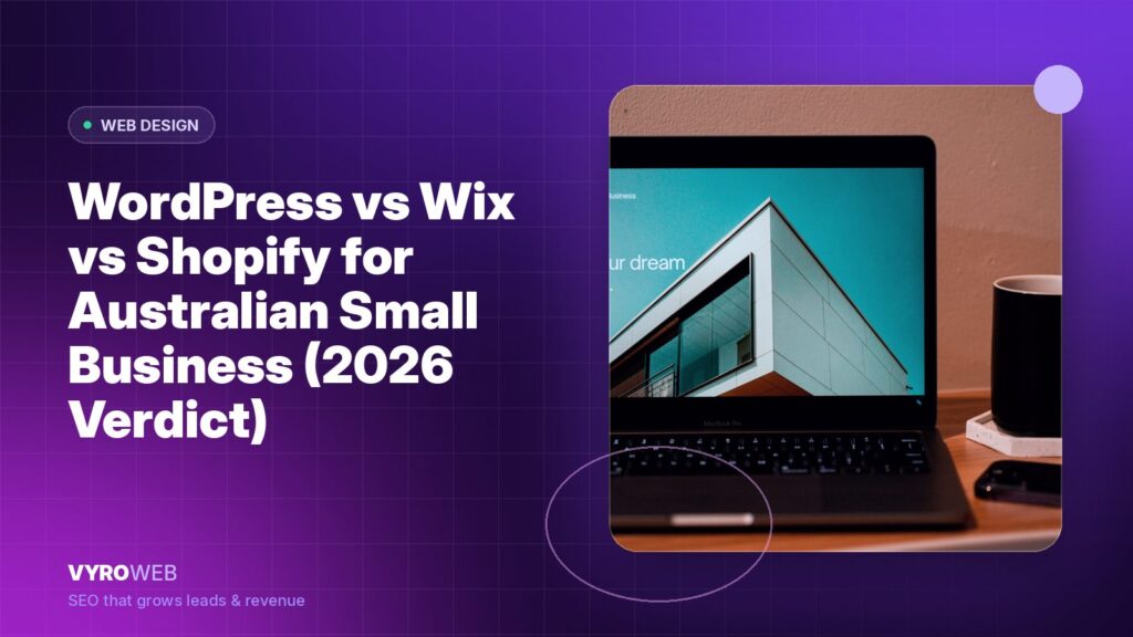 WordPress vs Wix vs Shopify for Australian Small Business (2026 Verdict)
